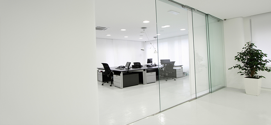 Puertas automáticas de oficinas