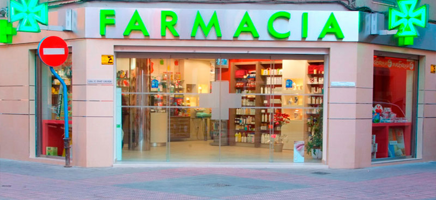 Puertas de farmacias