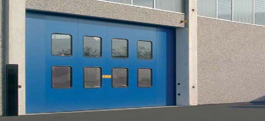 Puertas plegables industriales