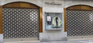 Rejas enrollables de seguridad